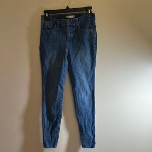 LC Lauren Conrad Blue Skinny Jeans